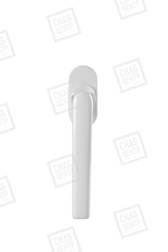 Ручка алюминиевая  8 поз."ЭРЕН, МЕСУТ" белая штифт 37 мм(1кор.-100шт.) #2