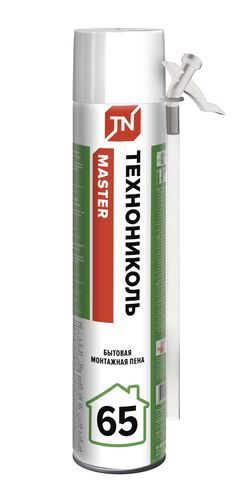 Пена монтажная бытовая ТЕХНОНИКОЛЬ  MASTER 65 #0