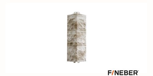 Наружный угол к фасадным панелям FineBer Доломит бежевый (1)