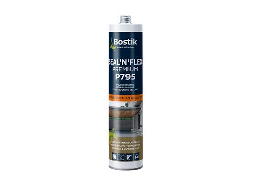 Изображение предварительного просмотра товара Bostik Герметик P795 SEAL'N'FLEX PREM GREY 600 мл серый №1