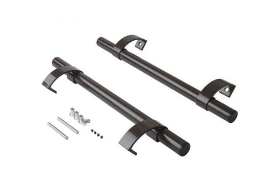 Ручка КОРИЧНЕВАЯ RAL 8017  офисная прямая 1800мм (1)