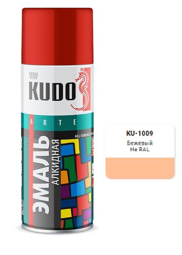 Эмаль универсальная бежевая 520мл (1)