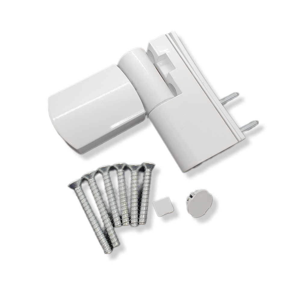 SC Петля дверная Roto Door Line cерия PS23 RAL 9016 белая 80кг (1)