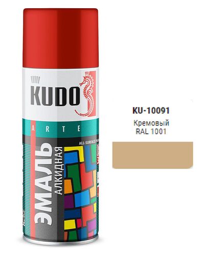 Эмаль универсальная кремовая 520мл (1)