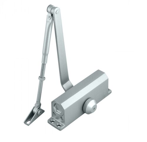 Доводчик DС -080  с рычажной тягой,цвет-серебро (1)