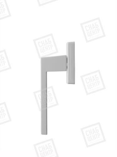 Ручка алюминиевая  8 поз. TALLINN белая штифт 35мм RAL-9016 (1кор.-100шт.) #2