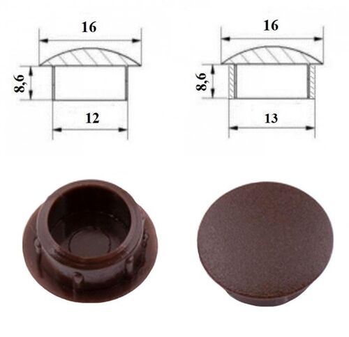 Заглушка отверстия (коричневая) (1)