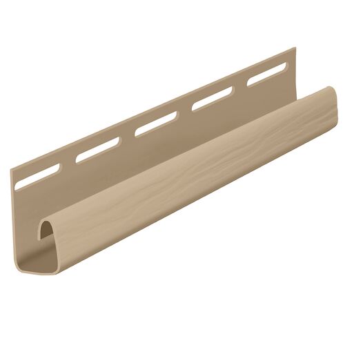 J-профиль к сайдингу FineBer бежевый 3000мм (1)