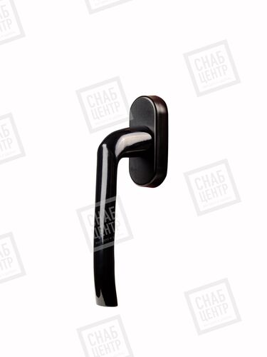 Ручка алюминиевая 8 поз. Аналог "КРОНОС/НЕВА", 37 мм, коричневая 8017, 2 винта #0