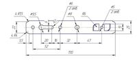 Изображение предварительного просмотра товара Анкерная пластина KBE(ТИСС) 70/170*1,2мм (1уп-250шт) №1