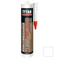 Изображение предварительного просмотра товара (23264) Tytan Professional Строительный клей д/панелей и молдингов №910 белый 440г 1уп-12шт/1шт №1