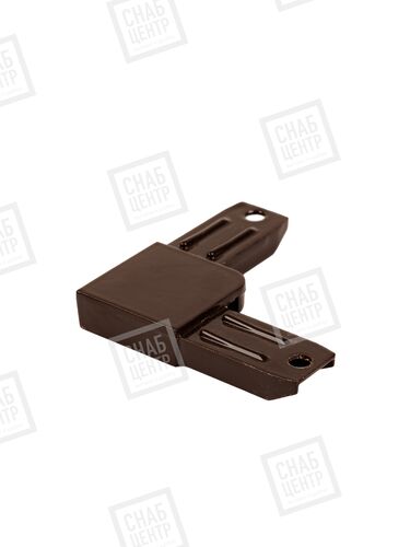 Москитный уголок  АЛЮМИНИЕВЫЙ  коричневый (1)