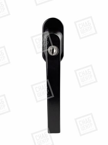 SC Ручка оконная с ключом черная  37 мм (RAL9005) #2