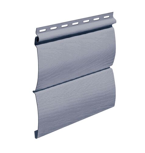 Сайдинг FineBer ВlockHouse серо-голубой 3660мм (1)