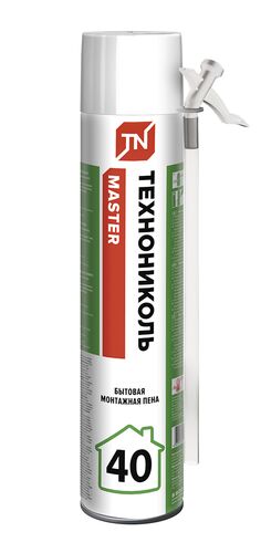 Пена монтажная бытовая ТЕХНОНИКОЛЬ  MASTER 40 (1)