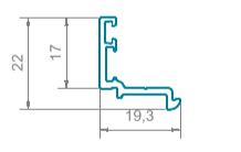 Адаптер формирования глухого заполнения RAL 9016 L=6500 (1)