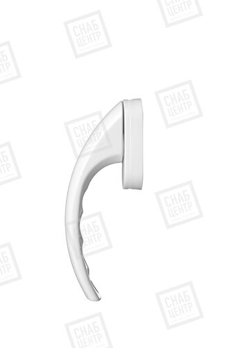 Ручка алюминиевая 8 поз. Венус (аналог Roto), белая штифт 38 мм(1кор.-50шт.) #1