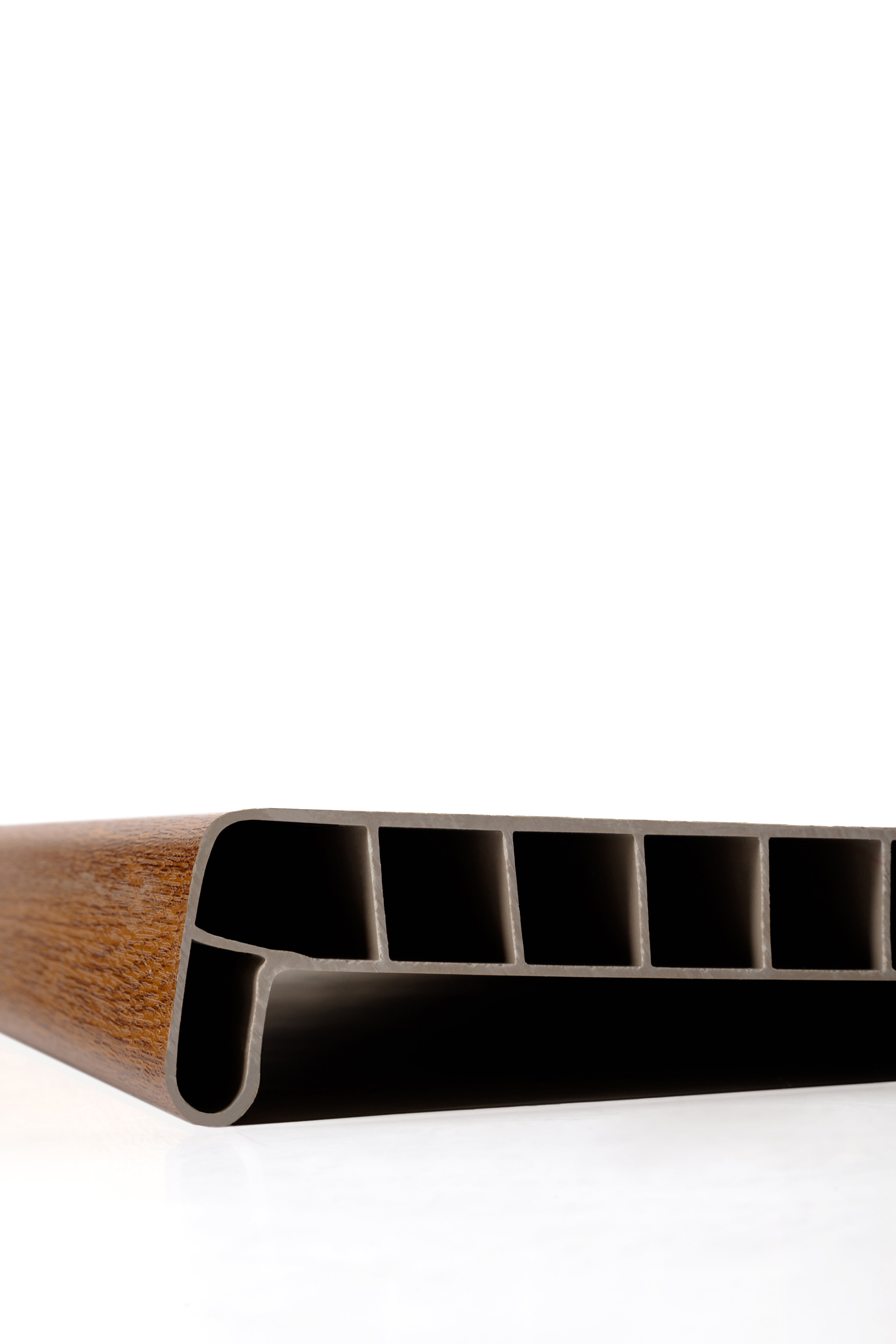 Подоконник золотой дуб 100 мм (распил) R #2