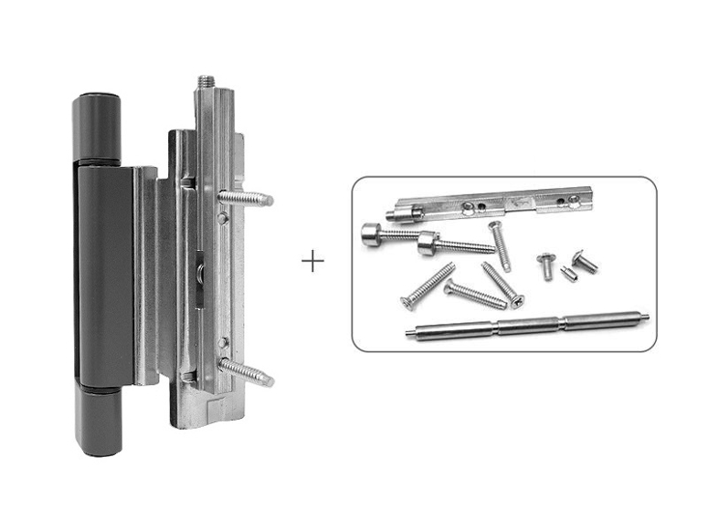Петля Роликовая ПВХ Ронда серый #2