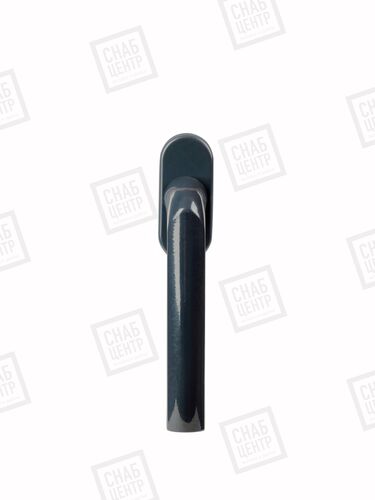 Ручка алюминиевая 8 поз. Аналог "КРОНОС/НЕВА", 37 мм, серая 7016, 2 винта #1