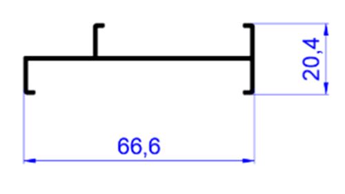 Двутавр 60х40 P400/09X 9016 6м (1)