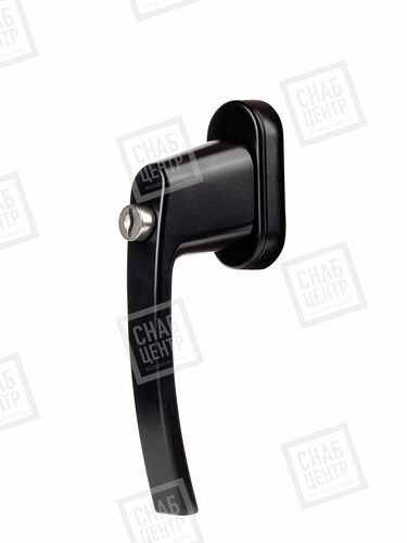 SC Ручка оконная с ключом черная  37 мм (RAL9005) (1)