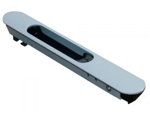 Защелка Альфа со скрыт.креплен. Языч и отв.планка.1ком=1защ+1языч 8CI/27 (9016 RAL) Металл (1)