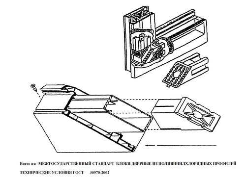 Дверной соединитель профиля 40*50 #1
