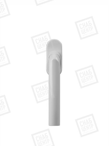 Ручка алюминиевая  8 поз. Аналог "КРОНОС/НЕВА", 35 мм, белая, 2 винта #2