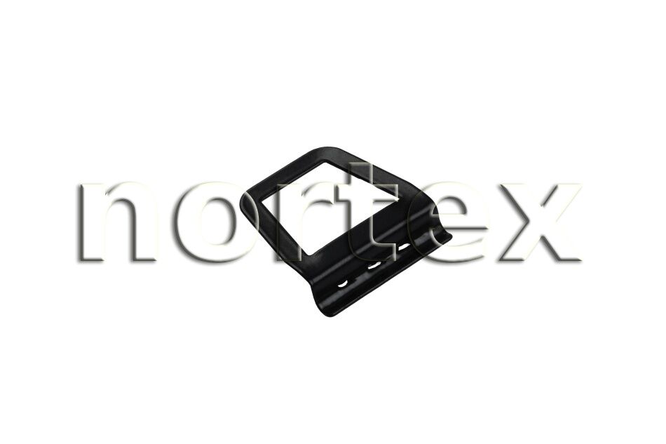Ручка для москитной сетки  металл Круглая  Черная RAL9005 1уп-100шт