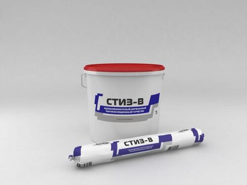 Герметик СТИЗ-В 7кг (RAL 9016 Цвет Белый) 7кг для внутренней отделки (1)