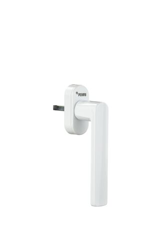 Ручка оконная REHAU алюминиевая 8 поз. MEDEA PLUS цвет Белая штифт 40мм (1)