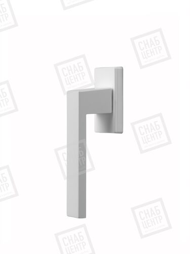 Ручка алюминиевая  8 поз. TALLINN белая штифт 35мм RAL-9016 #0