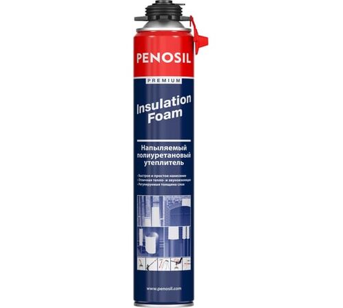 PENOSIL Insulation Foam утеплитель напыляемый пенополиуретановый 850мл (вес брутто 997гр) (1)