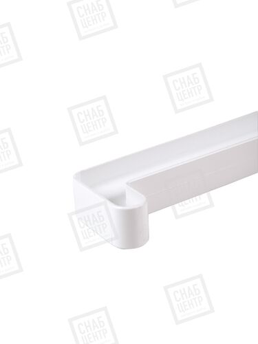 Соединитель подоконника торцевой белый 700мм (150град/180град) #2