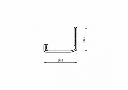 Профиль армирующий Аналог VEKA 113294 (1,8) (1)