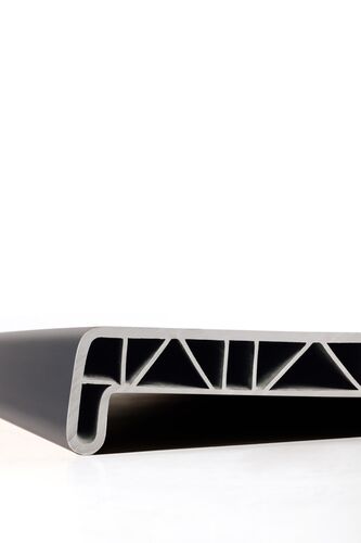 Подоконник "ПДК" А-КЛАСС АНТРАЦИТ 500 мм (2кап) (хлыст) #0