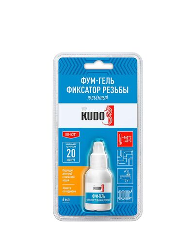 Фум-гель (фиксатор резьбы) разъемный  6мл (1)