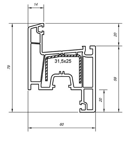 Створка Z 60 R-Line (6,5) (арм.207) (1)
