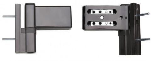 Петля дверная DH (KT-N) (40600К) 120кг, коричневая 8019 (1)