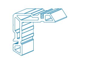 Угловая закладная 40,5 мм (1)