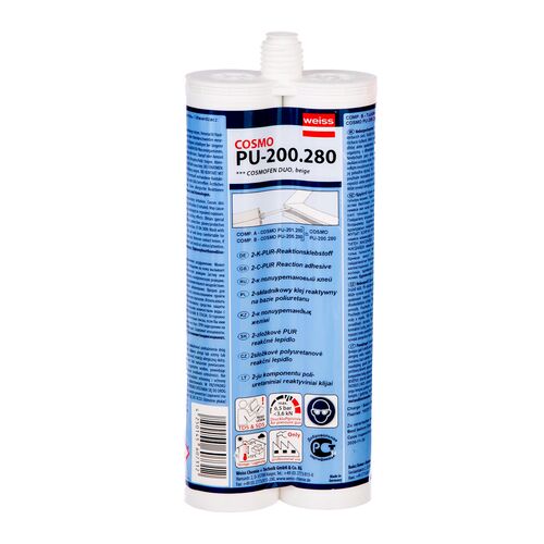 Клей для металла COSMOFEN DUO 900 бежевый PU-200.280 (1)