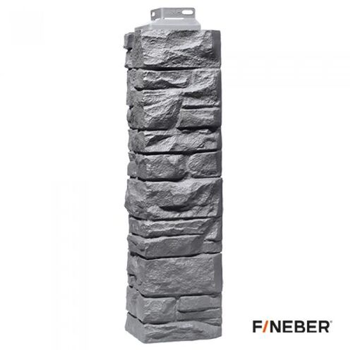 Наружный угол к фасадным панелям FineBer Скала кварцевый 471х146 (1)