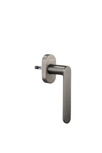 1381095100Ручка оконная REHAU из нержавеющей стали 8 поз. STYLICA цвет Титан штифт 38мм(1кор.-28шт.) (1)