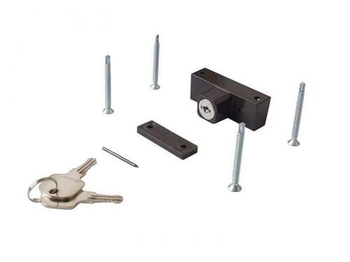 Оконный замок "Safe Lock" цвет коричневый, в блистере (1)