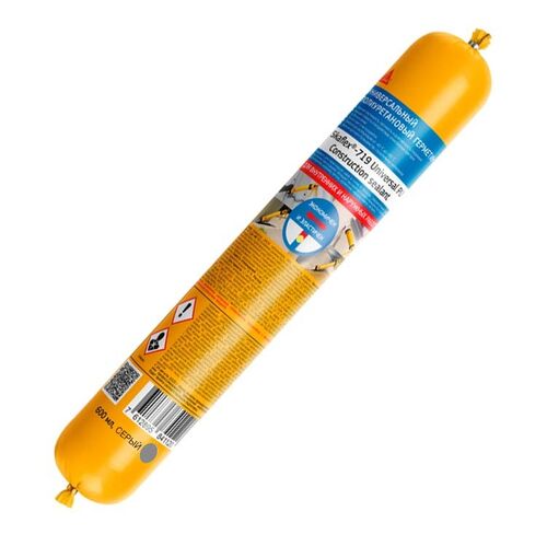 Герметик ПУ универсальный Sikaflex-719 Universal  PU  серый 600мл (1)