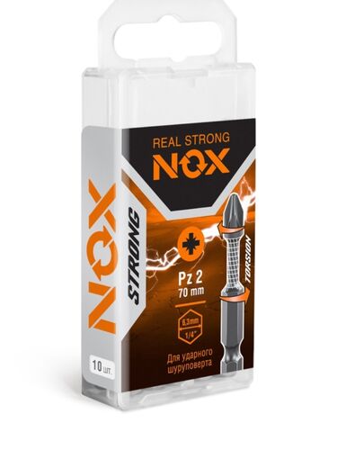 Бита torsion E 6,3 pz2-70 "NOX STRONG"  (уп - 10шт) (1)