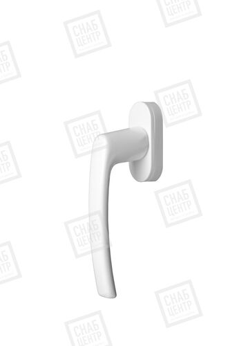 Ручка алюминиевая  8 поз."ЭРЕН, МЕСУТ" белая штифт 37 мм #0