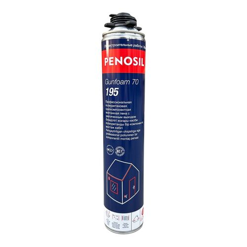 Пена монтажная Penosil Gunfoam 70 л  195  (ЛЕТО) 870мл (вес брутто 1001гр) (1)