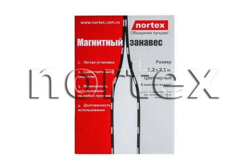 Магнитный занавес на дверь "Norttex" 1,2*2,1м (1)